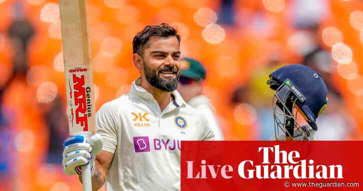 India v Australia: fourth Test, day four – live