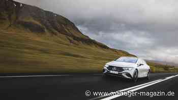 Mercedes EQE 350 im Test: Viele Features, viel Aufwand