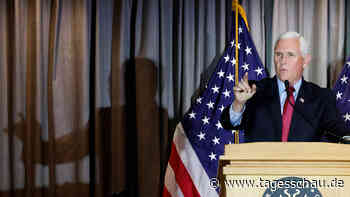 Sturm auf das Kapitol: Pence kritisiert Trump scharf