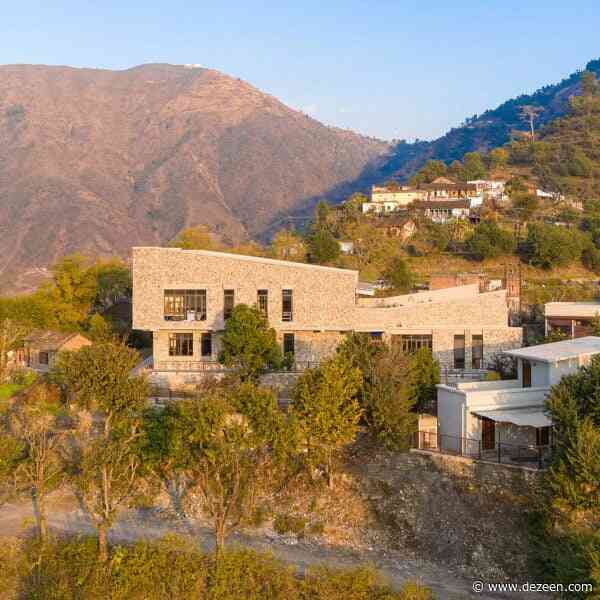 Morphogenesis creates stone-clad skincare factory in Himalayan foothills