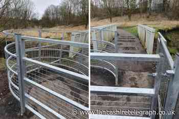 Blackburn resident angry with gate installation on Weavers Wheel route