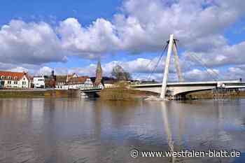 Hochwasser: Weser in Höxter erreicht Jahres-Rekordmarke