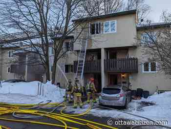 No injuries in residential fire in Hunt Club area