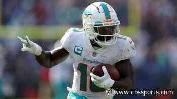 LOOK: Dolphins' Tyreek Hill wins 60-meter race at USA Track and Field Masters Indoor Championships