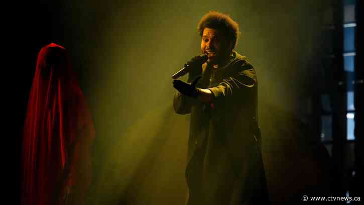 The Weeknd wins big at pre-telecast Junos, Arkells take sixth group of the year award