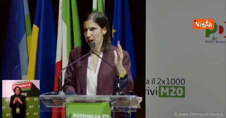 Assemblea Pd, Schlein: “Stop a capibastone e cacicchi vari. Non facciamoci silenziare dalle nostre differenze”