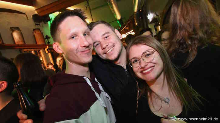 Voll abgefeiert wurde am letzten Samstag in der Mittelstation in Kalteneck