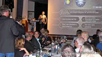 Festbankett in Dobel: Kandidat Treiber  räumt eine  Million ab