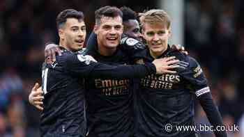Fulham 0-3 Arsenal: Gunners restore five-point lead at top of table with convincing win
