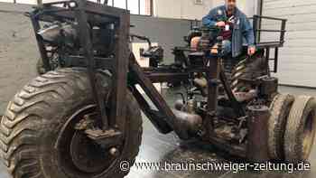 Tüftler stellt schwerstes Fahrrad der Welt vor