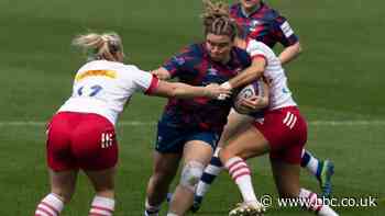 Premier 15s: Bristol hold on to fourth after tense battle with Harlequins