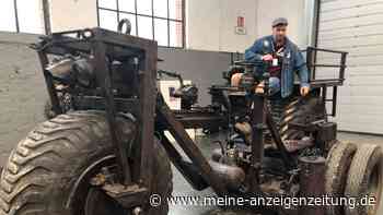 Tüftler stellt schwerstes Fahrrad der Welt vor