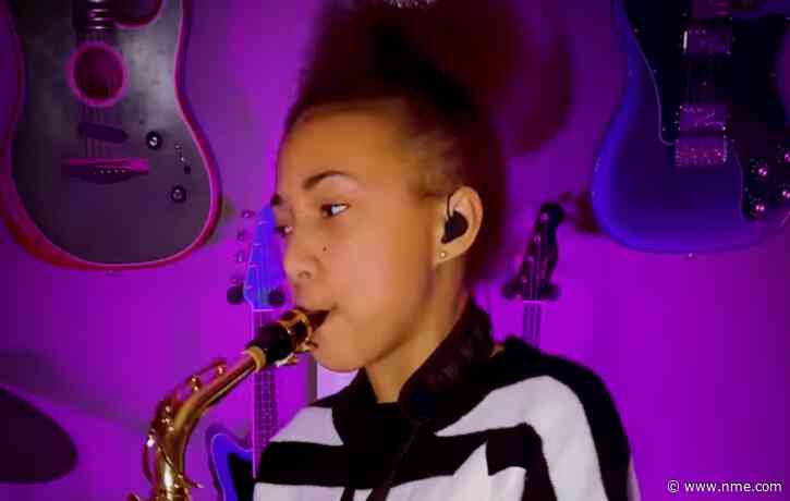 Watch Nandi Bushell play jazz saxophone on cover of New Orleans Rhythm Kings