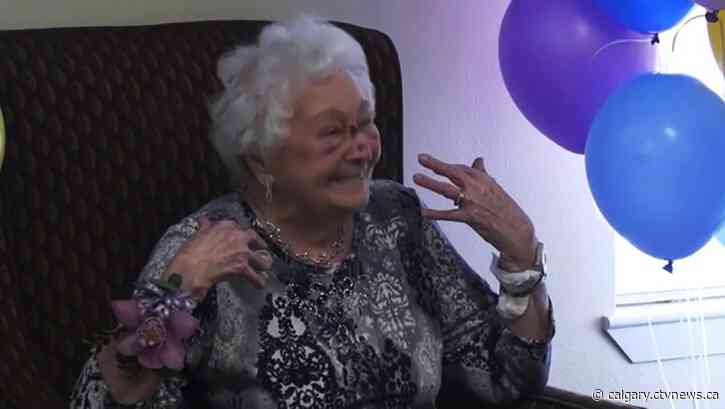 'My secret is no secret': Calgary's Kitty Reeves turns 100 years old