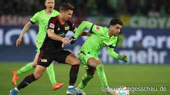 Bundesliga: Wolfsburg verpasst Sieg gegen müde Unioner