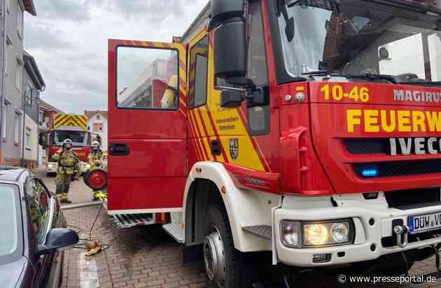 POL-PDNW: Schmorbrand in der Mikrowelle - verletzte Personen durch Rauchentwicklung