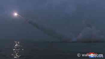 North Korea test-fires strategic cruise missiles from submarine