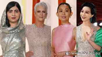 Oscars' red carpet: Sparkles, shoulder pads and a carpet colour choice that bucks tradition