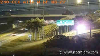 Smoke From Wildfire in Western Broward Leads to Closure of Portion of US 27