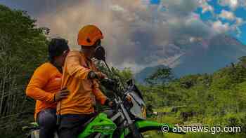 Indonesia’s Merapi volcano spews hot clouds in new eruption