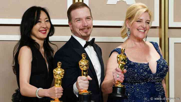 Montreal native Adrien Morot wins best hair and makeup Oscar for 'The Whale'