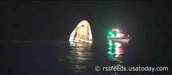 Splashdown! NASA's SpaceX Crew-5 returns to Earth after International Space Station mission