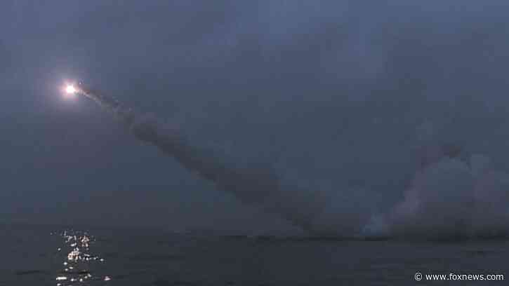 North Korea test fires two cruise missiles from a submarine