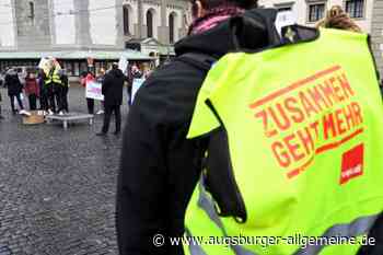 An Augsburger Uniklinik wird heute und morgen gestreikt