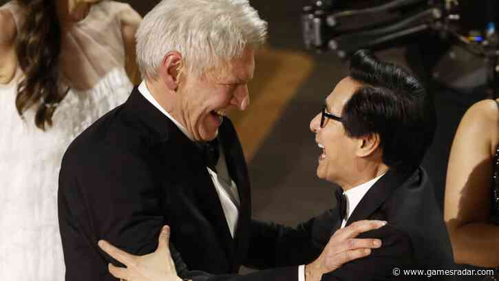 If Ke Huy Quan's acceptance speech didn’t make you cry, his Indiana Jones reunion will