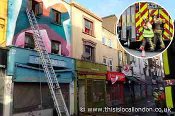 Deptford High Street: Man rescued from flat fire