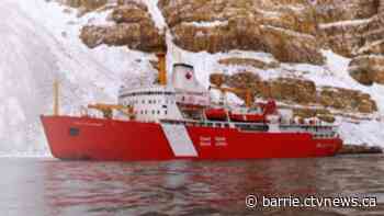 Icebreaking in Southern Georgian Bay begins