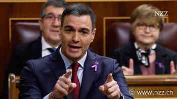 Spanien: Ministerpräsident Sánchez muss sich Misstrauensvotum stellen