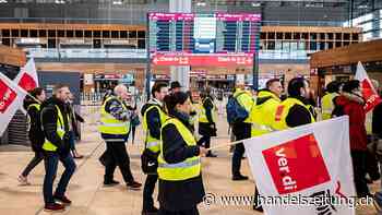 Warnstreiks legen Luftverkehr an mehreren deutschen Flughäfen lahm