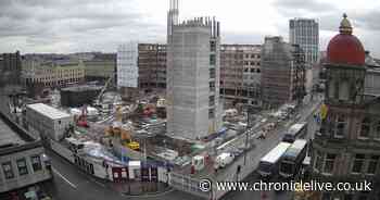 New image shows Newcastle city centre's largest ever office take shape