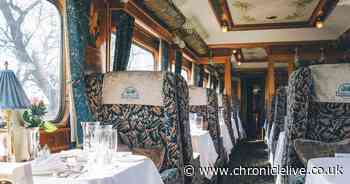 Flying Scotsman and Northern Belle trains team up for 'Champagne run' trip and will stop in the North East