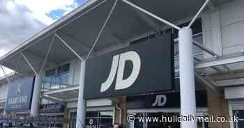 Men raid Kingswood JD Sports at knifepoint and flee on motorbike