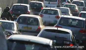 La pénétrante du Paillon fermée dans les deux sens, le trafic paralysé dans Nice et sur l'A8 ce lundi