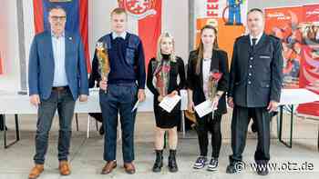 Freiwillige Feuerwehr Kahla begrüßt Nachwuchs