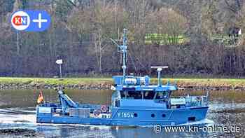 Neues Sicherungsboot "Schleswig" für die Bundeswehr in Eckernförde 