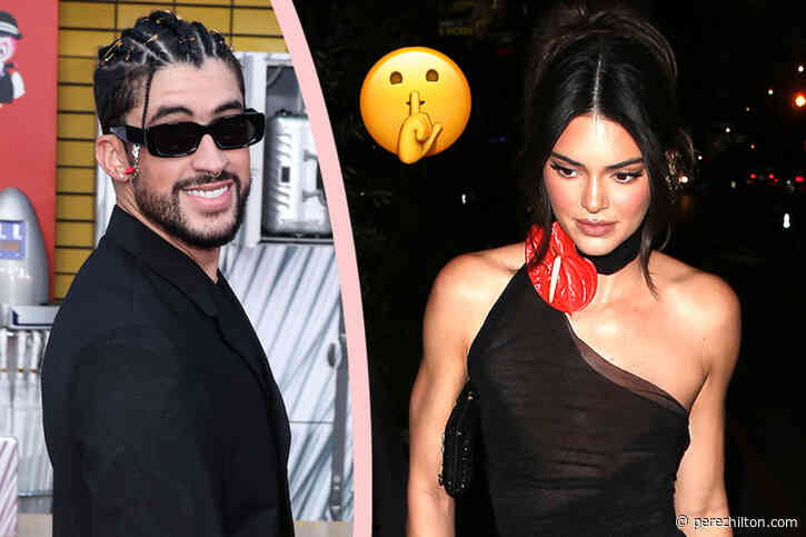 Kendall Jenner & Bad Bunny Leave Oscars Party Through 'Secret Entrance' To Avoid Being Seen Together -- But Paps Still Got 'Em!
