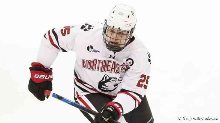 Canucks sign forward Aidan McDonough to two-year entry-level contract