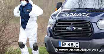 Large police presence remains at Morpeth woodland after 'human bones' discovered