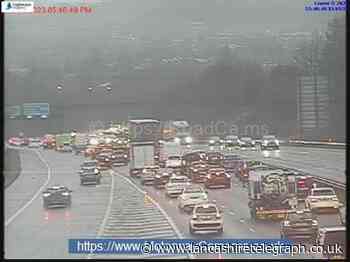 Delays on M66 near Ramsbottom after multi-vehicle crash