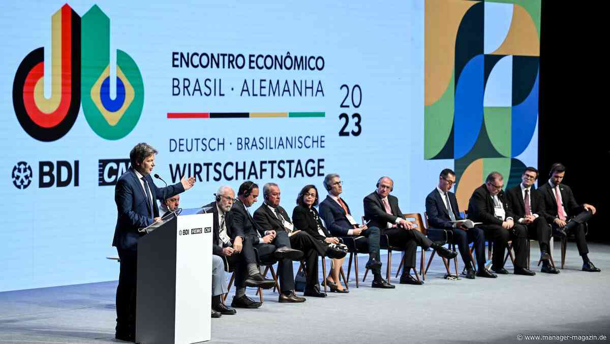 Deutsch-brasilianische Wirtschaftstage: Robert Habeck plant "grüne Brücke" für erneuerbare Energien