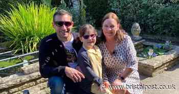 Little girl was airlifted to Bristol hospital after mum found her 'turning blue' in bed