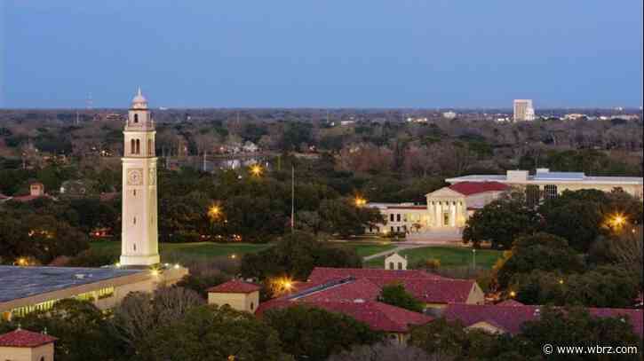 LSU kicks off inaugural Scholarship First bus tour