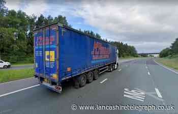 Delays on M6 after lorry sheds its load near Lake District