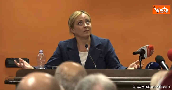 Meloni: “Governo nel periodo più complesso dalla Seconda guerra mondiale, affronto un problema e se ne apre subito un altro”