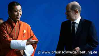 Glücklich und klimaneutral: Scholz würdigt Bhutan als Vorbild