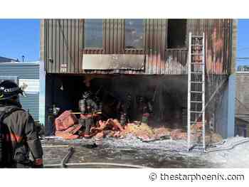 Fire at vacant Riversdale storefront under investigation as arson